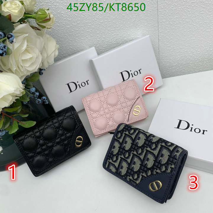 Dior Bag-(4A)-Wallet- Code: KT8650 $: 45USD