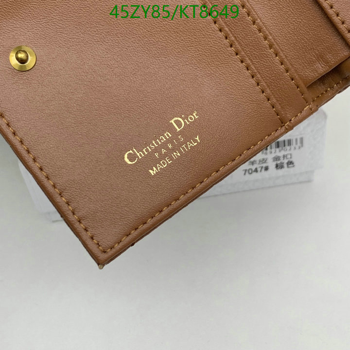 Dior Bag-(4A)-Wallet- Code: KT8649 $: 45USD