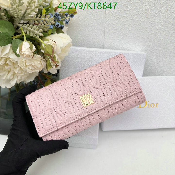 Dior Bag-(4A)-Wallet- Code: KT8647 $: 45USD