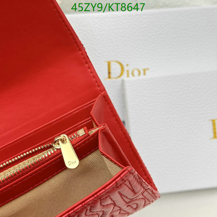 Dior Bag-(4A)-Wallet- Code: KT8647 $: 45USD