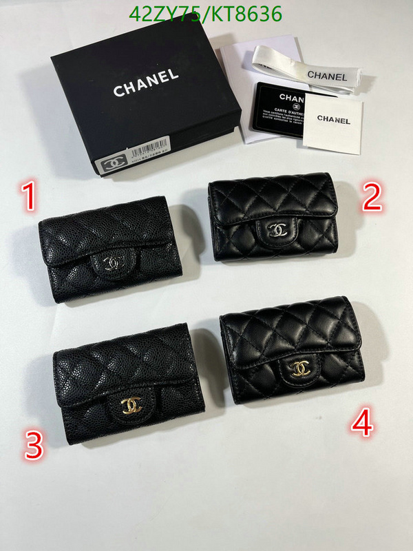 Chanel Bag-(4A)-Wallet- Code: KT8636 $: 42USD