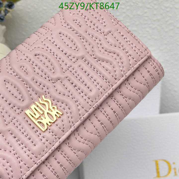 Dior Bag-(4A)-Wallet- Code: KT8647 $: 45USD