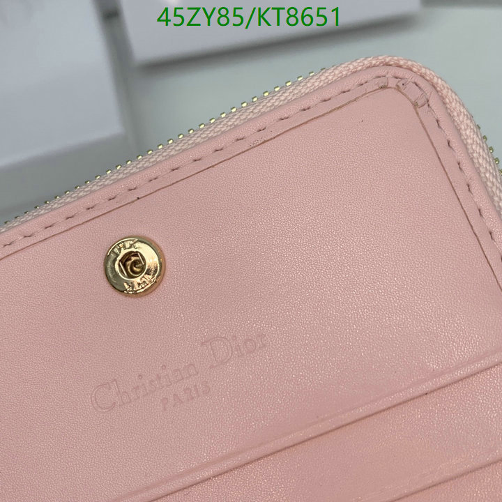 Dior Bag-(4A)-Wallet- Code: KT8651 $: 45USD