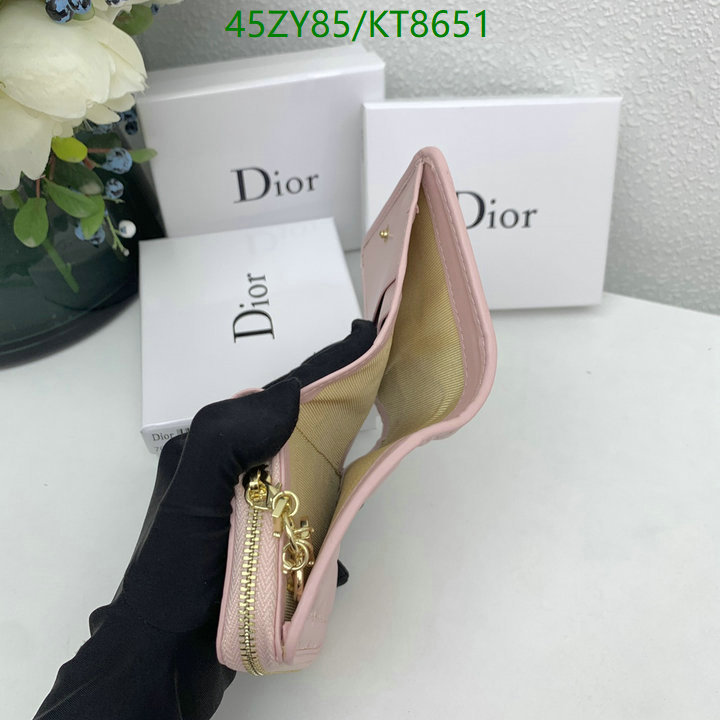 Dior Bag-(4A)-Wallet- Code: KT8651 $: 45USD