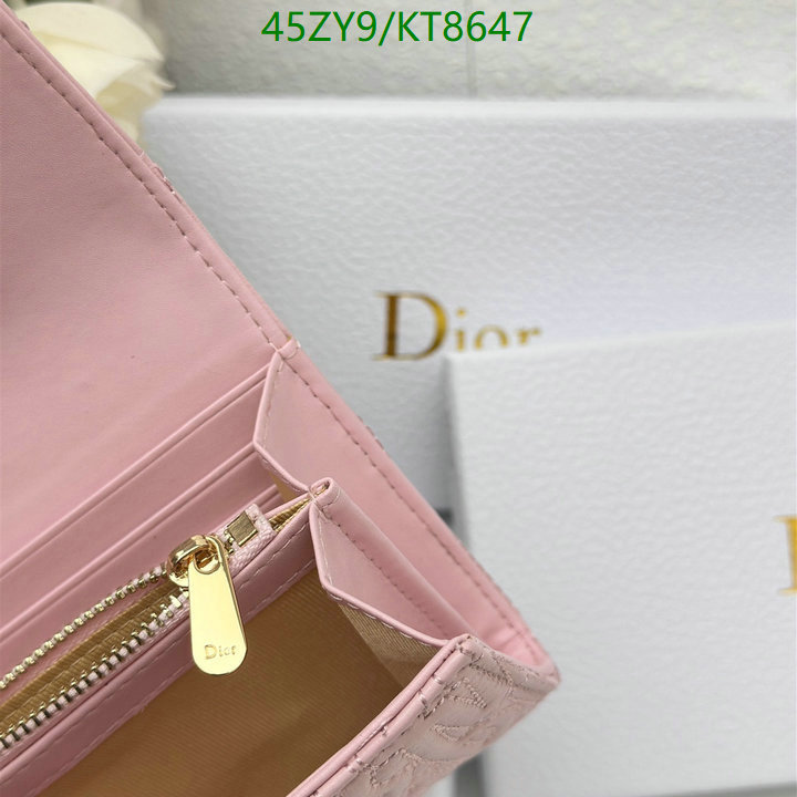 Dior Bag-(4A)-Wallet- Code: KT8647 $: 45USD