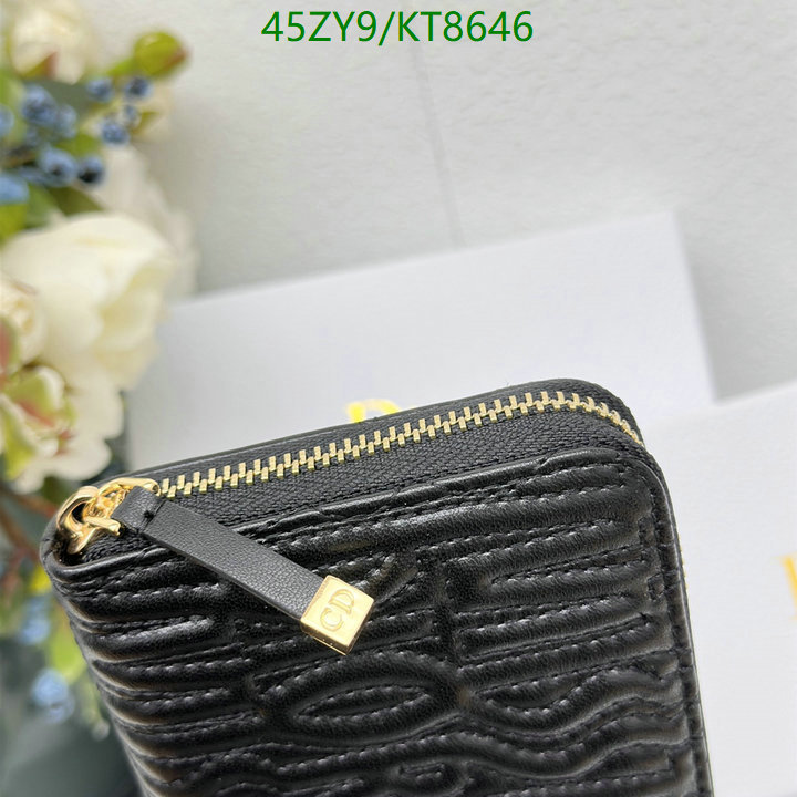 Dior Bag-(4A)-Wallet- Code: KT8646 $: 45USD