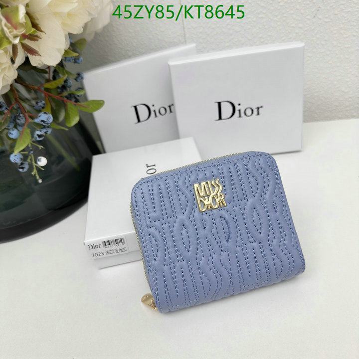 Dior Bag-(4A)-Wallet- Code: KT8645 $: 45USD