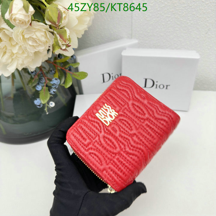 Dior Bag-(4A)-Wallet- Code: KT8645 $: 45USD