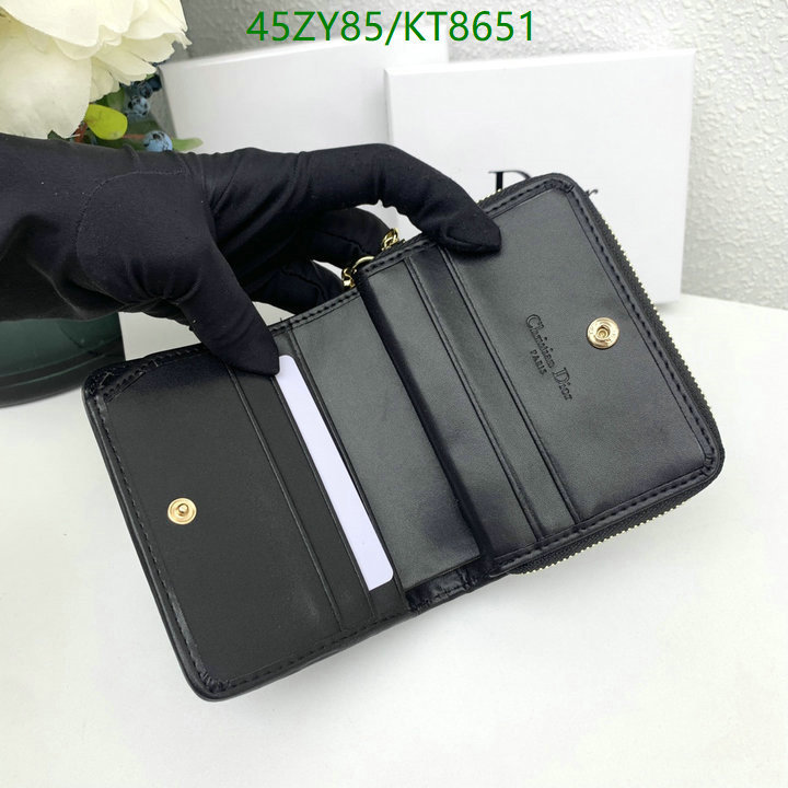 Dior Bag-(4A)-Wallet- Code: KT8651 $: 45USD