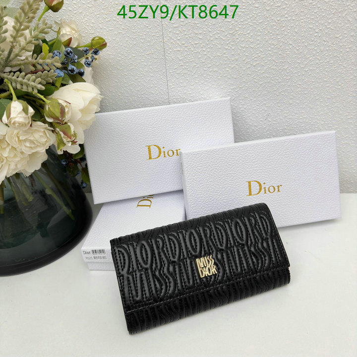 Dior Bag-(4A)-Wallet- Code: KT8647 $: 45USD