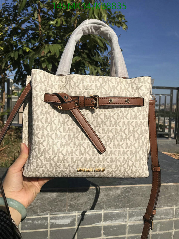 Michael Kors Bag-(Mirror)-Handbag- Code: KB8835 $: 145USD