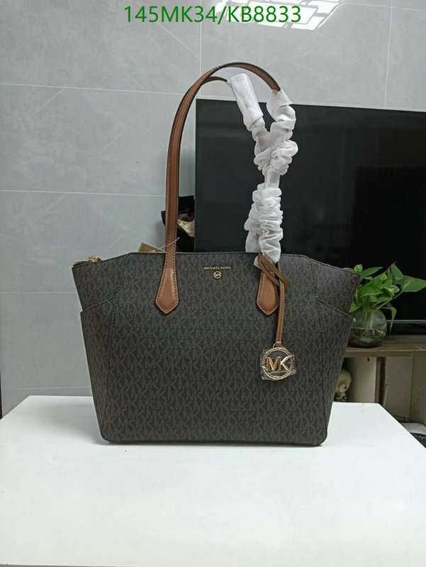 Michael Kors Bag-(Mirror)-Handbag- Code: KB8833 $: 145USD