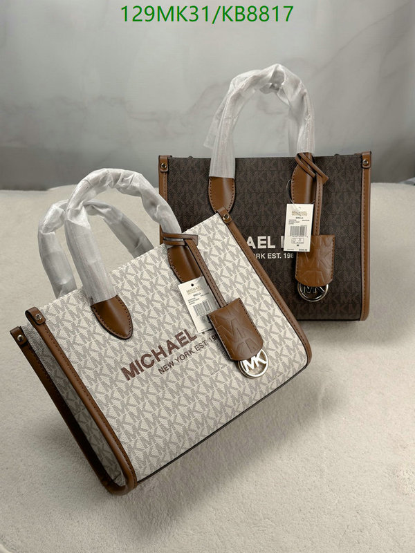Michael Kors Bag-(Mirror)-Handbag- Code: KB8817 $: 129USD