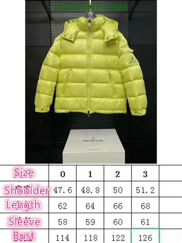 Down jacket Women-Moncler Code: KC7986 $: 179USD