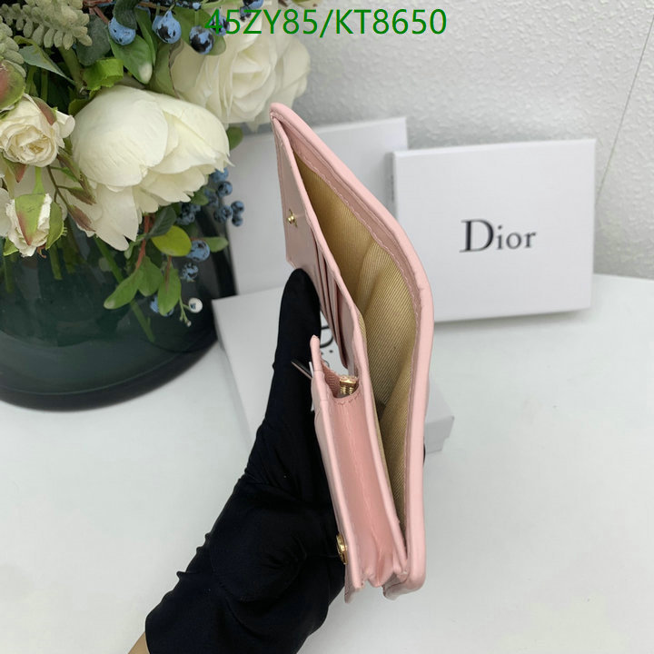 Dior Bag-(4A)-Wallet- Code: KT8650 $: 45USD