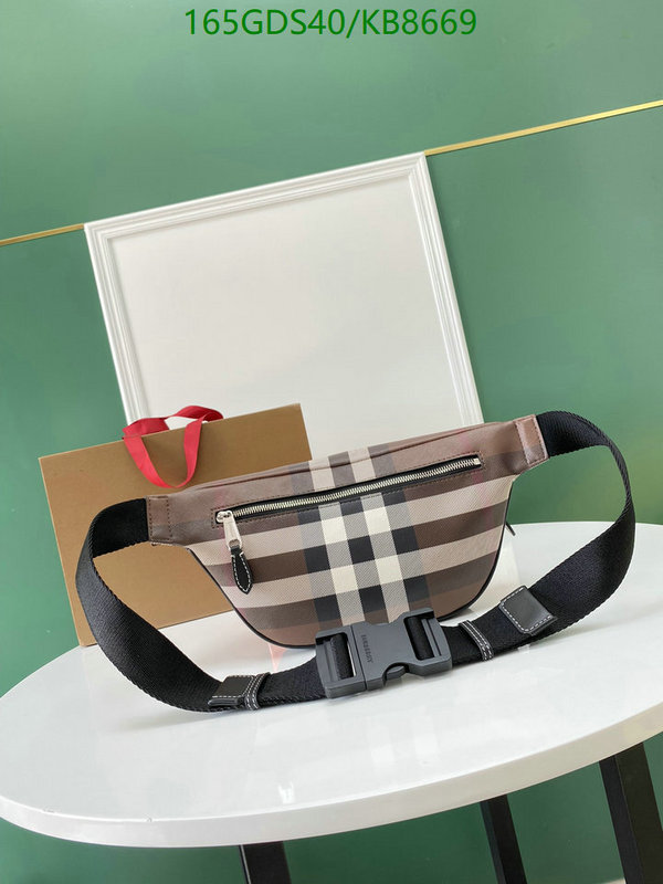 Burberry Bag-(Mirror)-Belt Bag-Chest Bag-- Code: KB8669 $: 165USD