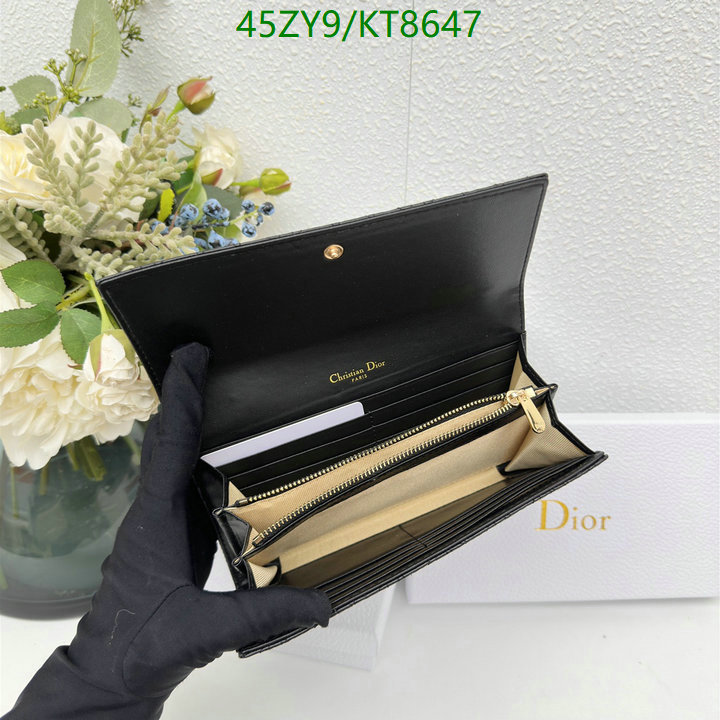 Dior Bag-(4A)-Wallet- Code: KT8647 $: 45USD