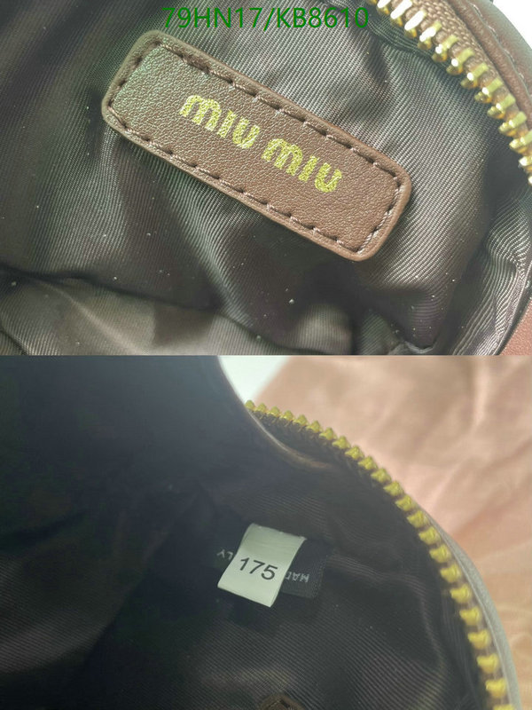 Miu Miu Bag-(4A)-Crossbody- Code: KB8610 $: 79USD