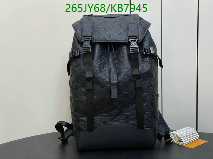 LV Bag-(Mirror)-Backpack- Code: KB7945 $: 265USD