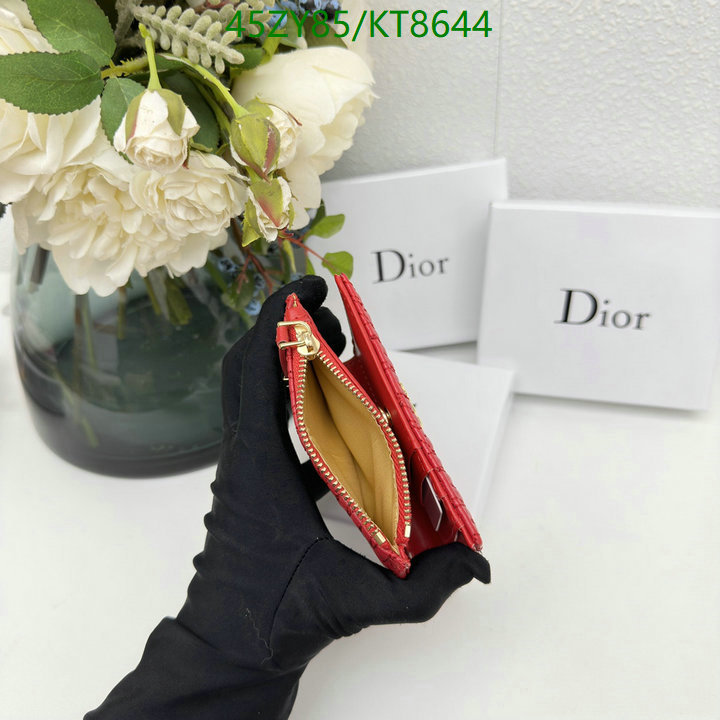 Dior Bag-(4A)-Wallet- Code: KT8644 $: 45USD