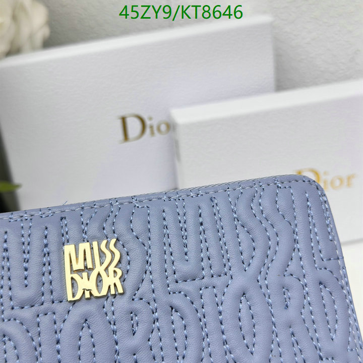 Dior Bag-(4A)-Wallet- Code: KT8646 $: 45USD