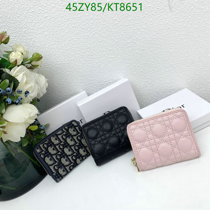 Dior Bag-(4A)-Wallet- Code: KT8651 $: 45USD