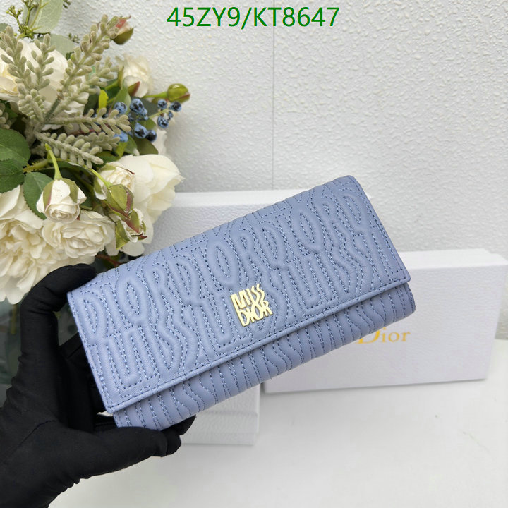 Dior Bag-(4A)-Wallet- Code: KT8647 $: 45USD