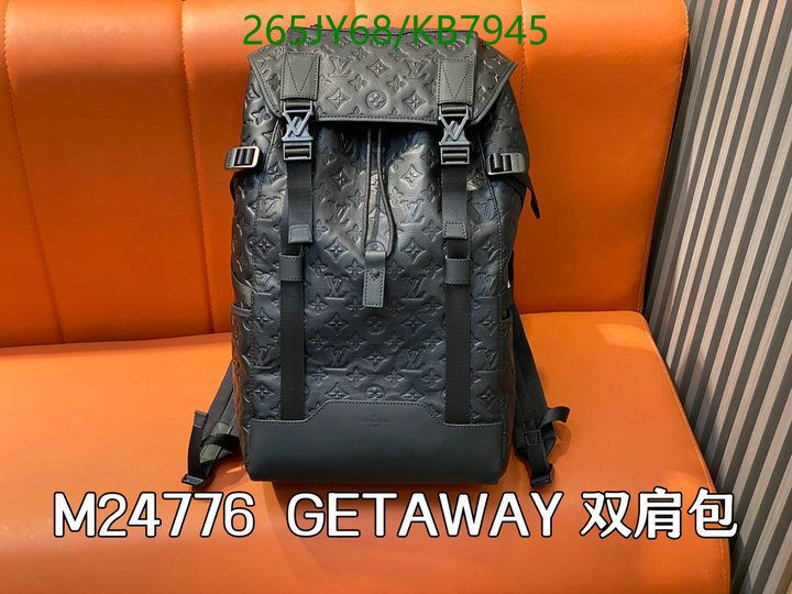 LV Bag-(Mirror)-Backpack- Code: KB7945 $: 265USD