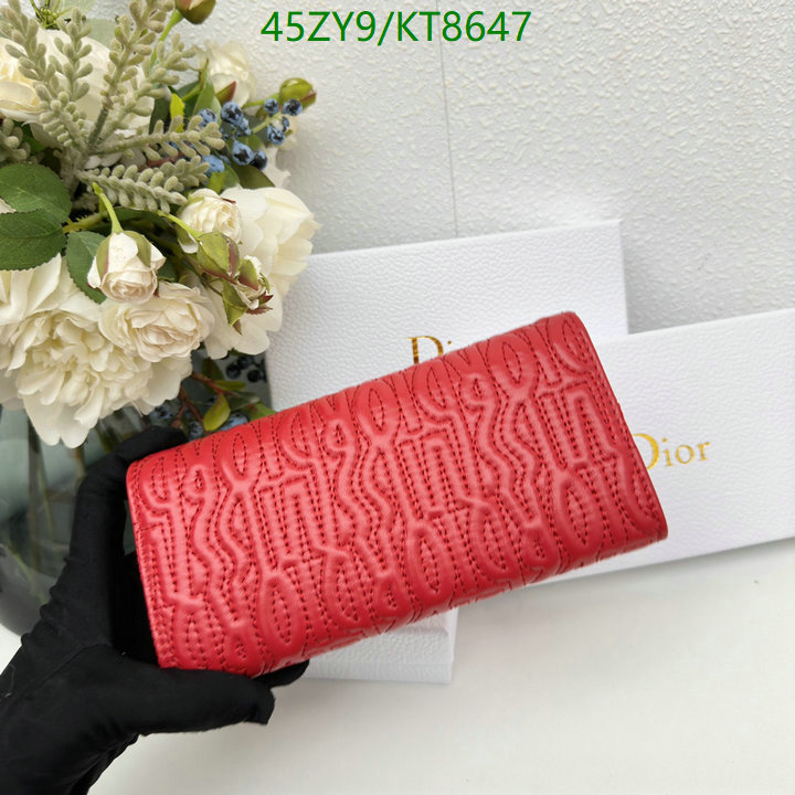 Dior Bag-(4A)-Wallet- Code: KT8647 $: 45USD