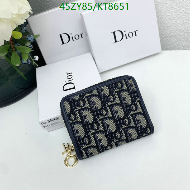 Dior Bag-(4A)-Wallet- Code: KT8651 $: 45USD