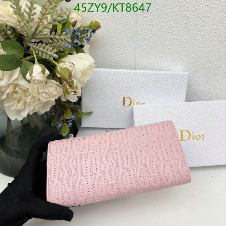 Dior Bag-(4A)-Wallet- Code: KT8647 $: 45USD