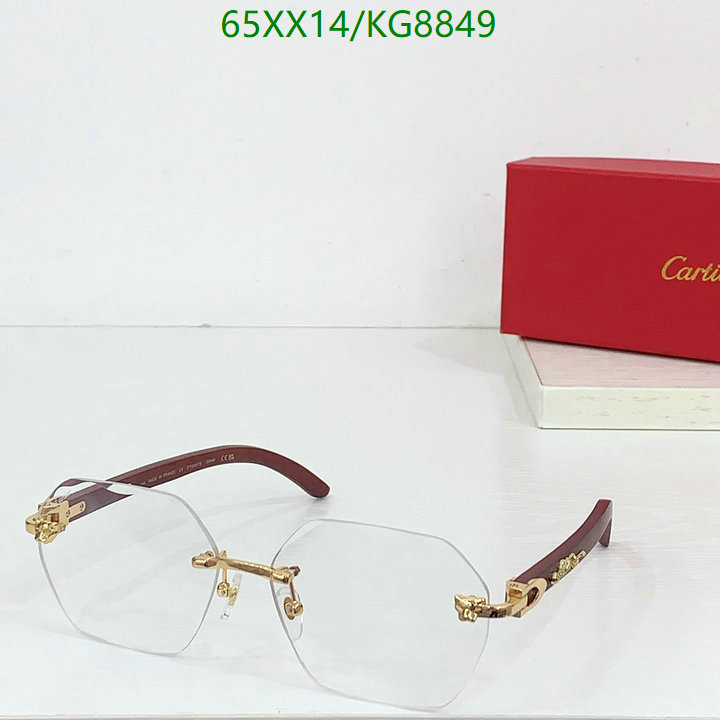 Glasses-Cartier Code: KG8849 $: 65USD