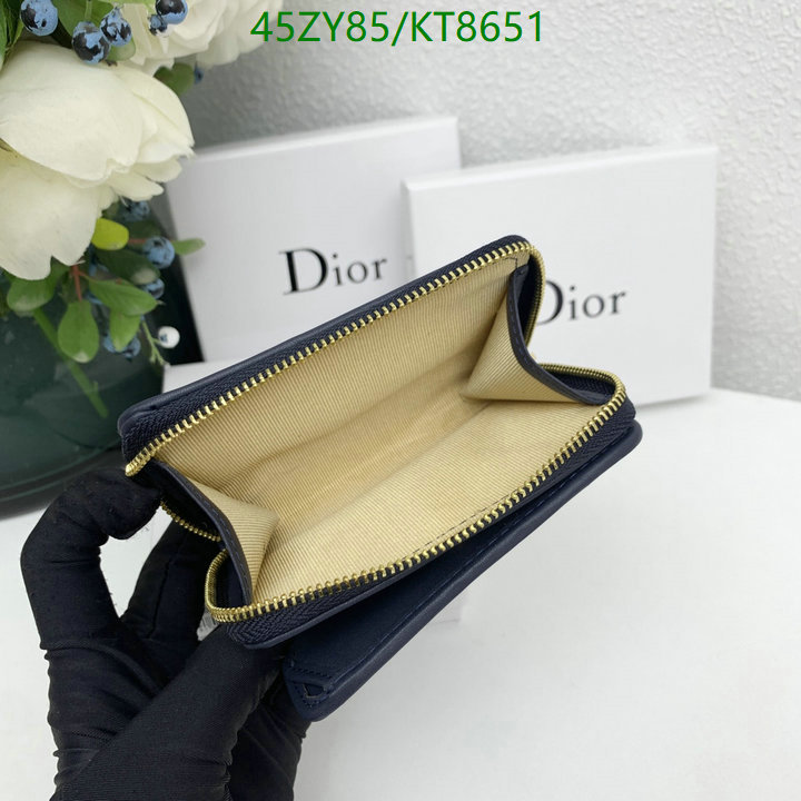 Dior Bag-(4A)-Wallet- Code: KT8651 $: 45USD