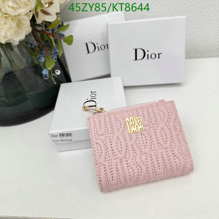 Dior Bag-(4A)-Wallet- Code: KT8644 $: 45USD