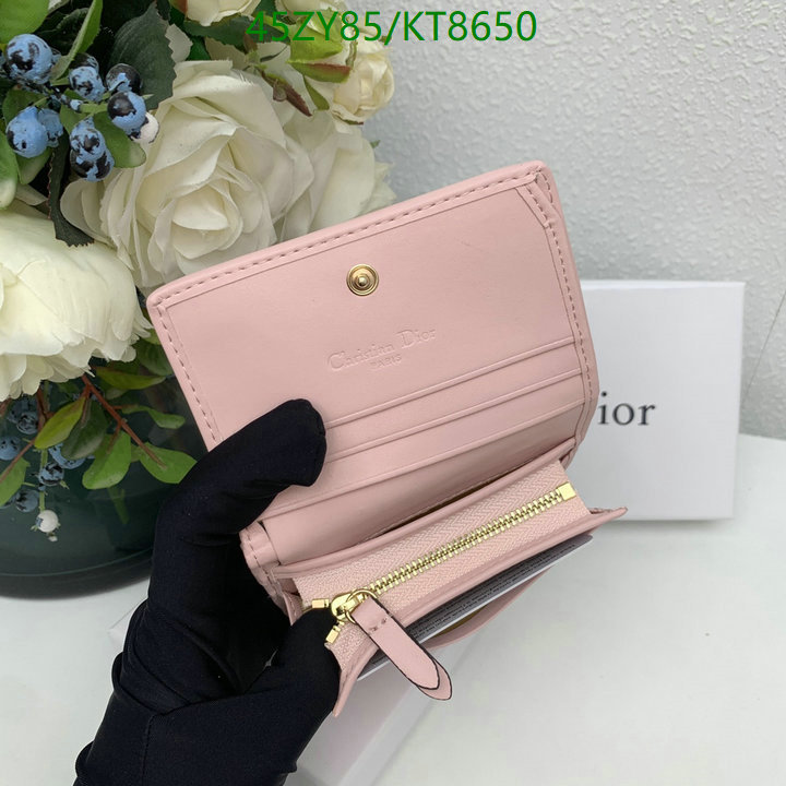 Dior Bag-(4A)-Wallet- Code: KT8650 $: 45USD