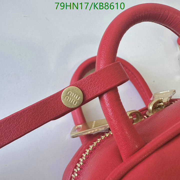 Miu Miu Bag-(4A)-Crossbody- Code: KB8610 $: 79USD