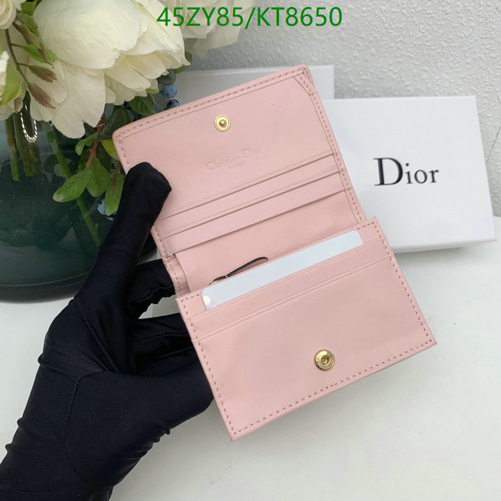 Dior Bag-(4A)-Wallet- Code: KT8650 $: 45USD