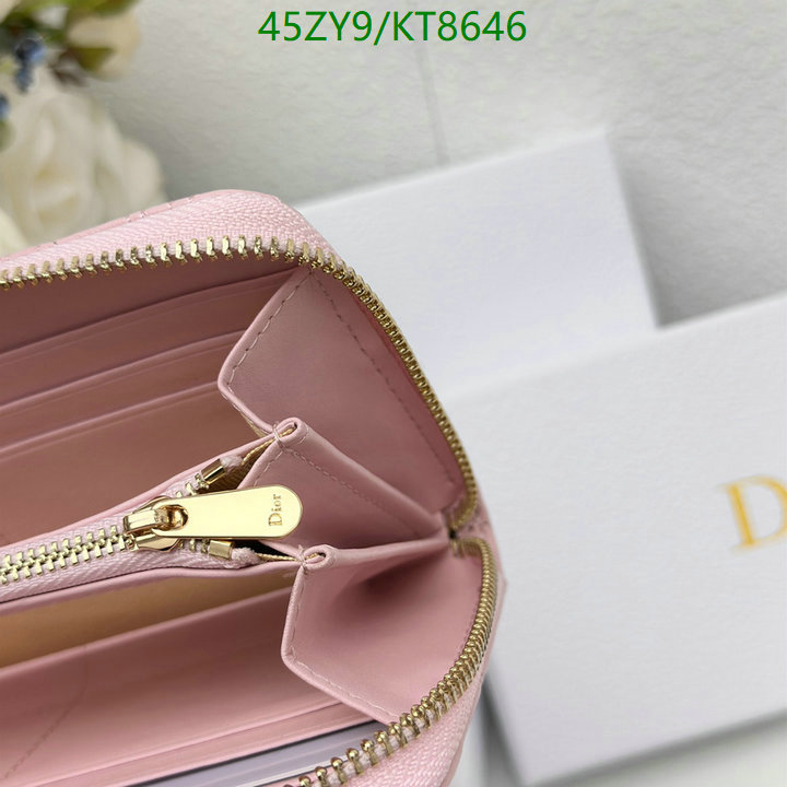 Dior Bag-(4A)-Wallet- Code: KT8646 $: 45USD