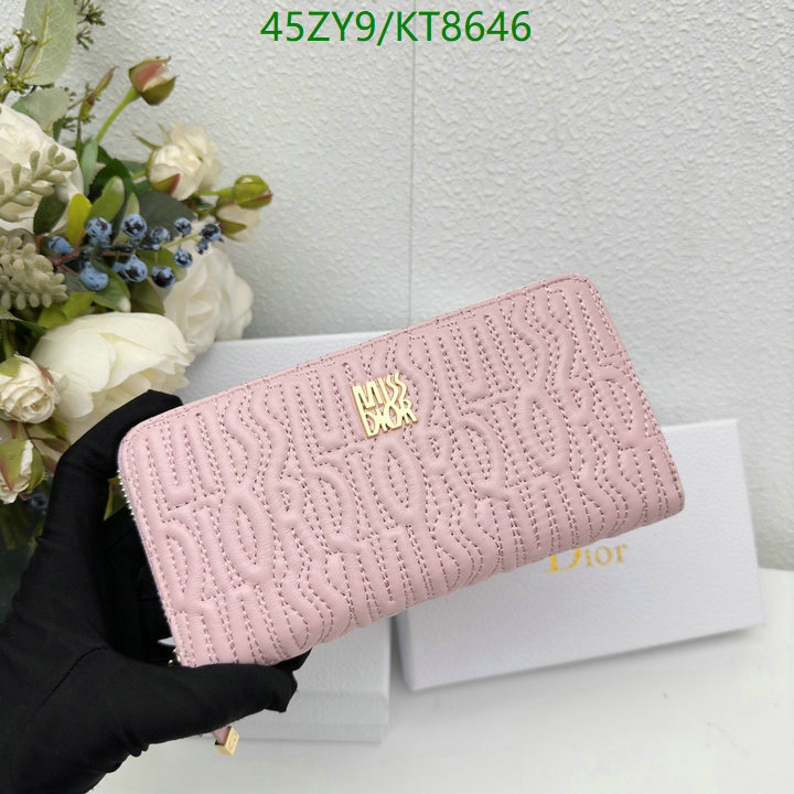 Dior Bag-(4A)-Wallet- Code: KT8646 $: 45USD