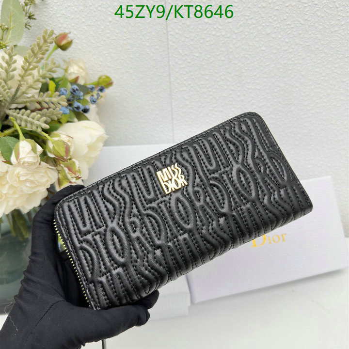 Dior Bag-(4A)-Wallet- Code: KT8646 $: 45USD