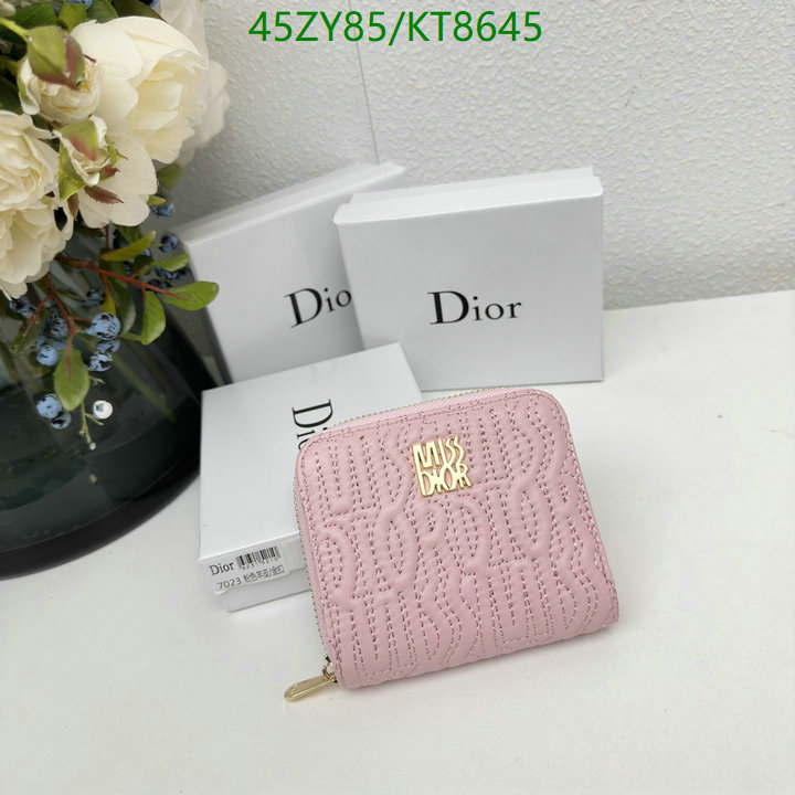 Dior Bag-(4A)-Wallet- Code: KT8645 $: 45USD