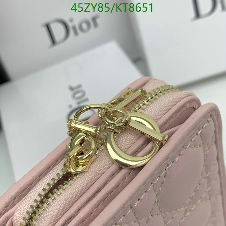 Dior Bag-(4A)-Wallet- Code: KT8651 $: 45USD