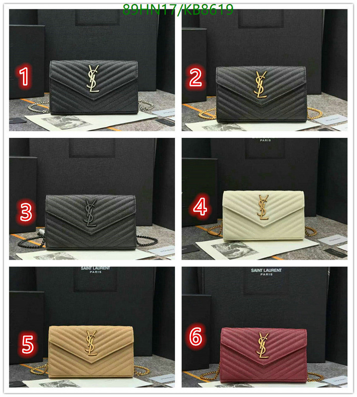 YSL Bag-(4A)-Crossbody- Code: KB8619 $: 89USD