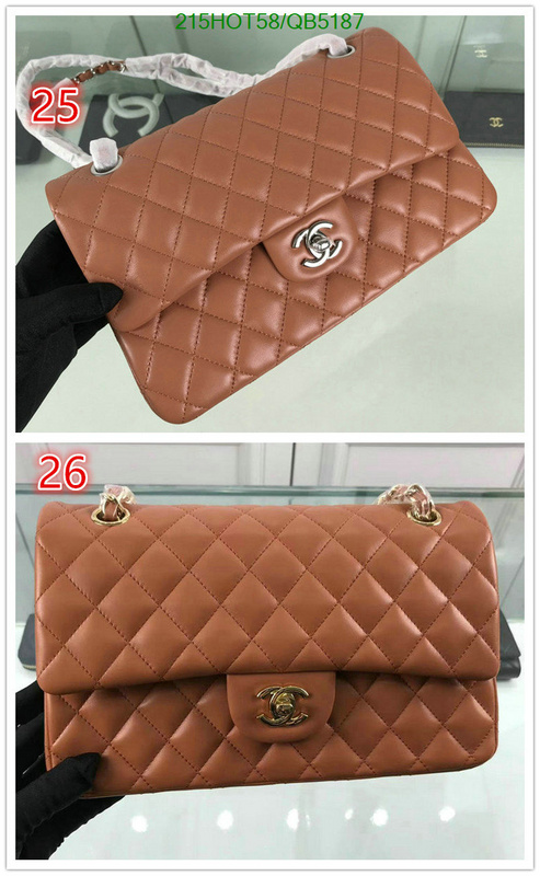 Chanel Bag-(Mirror)-Crossbody- Code: QB5187 $: 215USD