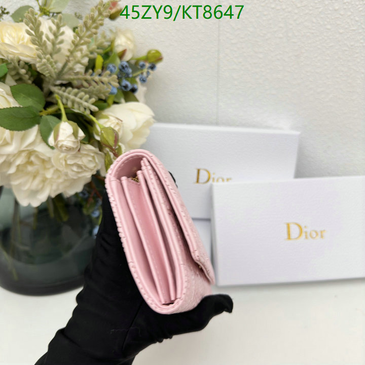 Dior Bag-(4A)-Wallet- Code: KT8647 $: 45USD