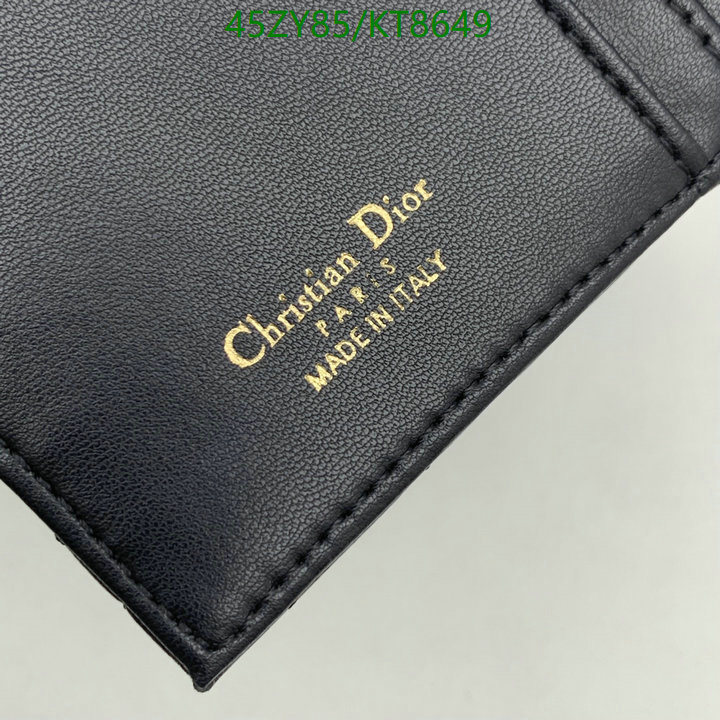 Dior Bag-(4A)-Wallet- Code: KT8649 $: 45USD