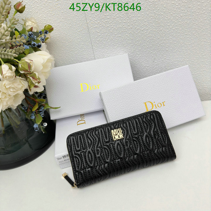 Dior Bag-(4A)-Wallet- Code: KT8646 $: 45USD