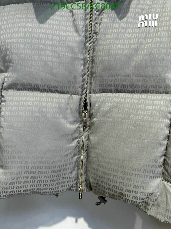 Down jacket Women-Miu Miu Code: KC8047 $: 219USD