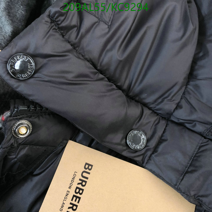 Down jacket Men-Burberry Code: KC9294 $: 209USD