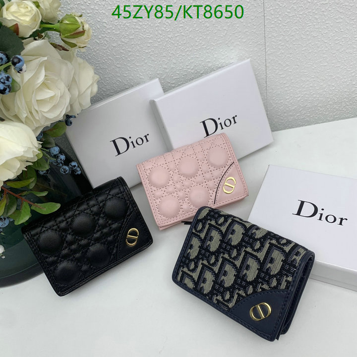 Dior Bag-(4A)-Wallet- Code: KT8650 $: 45USD